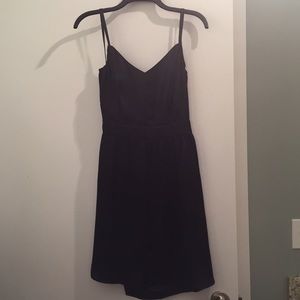 The Limited black backless dress